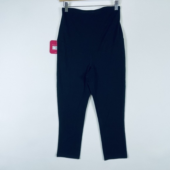 Isabel Maternity by Ingrid & Isabel Pants - NEW Isabel Maternity Leggings‎ Pants Womens Small Solid Black Cropped Capri